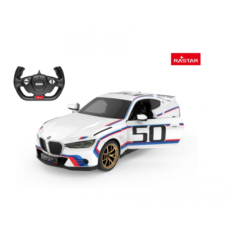 R/C BMW 3.0 CLS Rastar 1:14 - biele